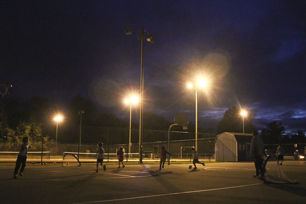 futsal night lights